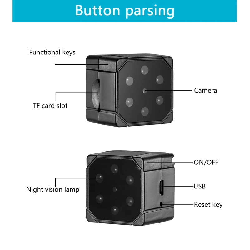 SQ19 мини камера 1080P микро видео камера датчик ночного видения движения обнаружения камеры наблюдения спорт видео рекордер