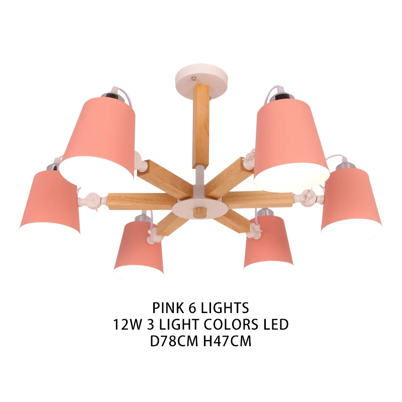 6 LIGHTS Мини-одиночная Подвесная лампа, нордическая белая Подвесная лампа, маленький черный светодиодный светильник, современный подвесной светильник, прикроватный светильник для столовой, детская комната - Цвет абажура: 6 LIGHTS