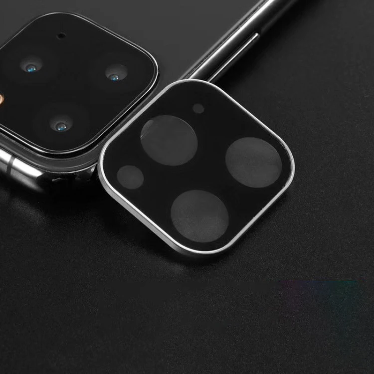 Титановый сплав металлический объектив камеры секундная Замена для iPhone 11 Pro объектив кольцо Крышка для iPhone X XS MAX камера защитная крышка
