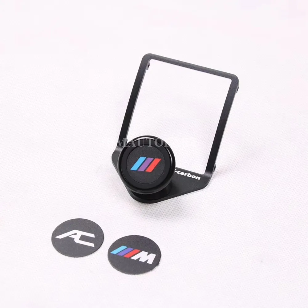 Вращающийся на 360 градусов держатель сотового телефона для BMW 3 4 серии F30 F80 F82 черный - Название цвета: Черный