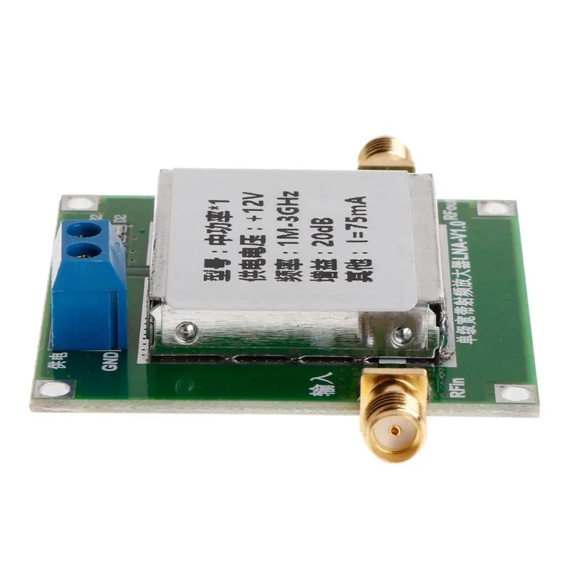 1-3000MHz 2.4GHz 20dB LNA RF 뿪    UHF HF VHF