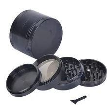 4-layer Aluminum Herbal Herb Tobacco Grinder Smoke Grinders