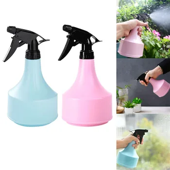 

Blue Pink Hot Plastic Empty Water Spray Bottle Flowers Plants Watering Garden Tool Hairdressing Watering Pot Practical