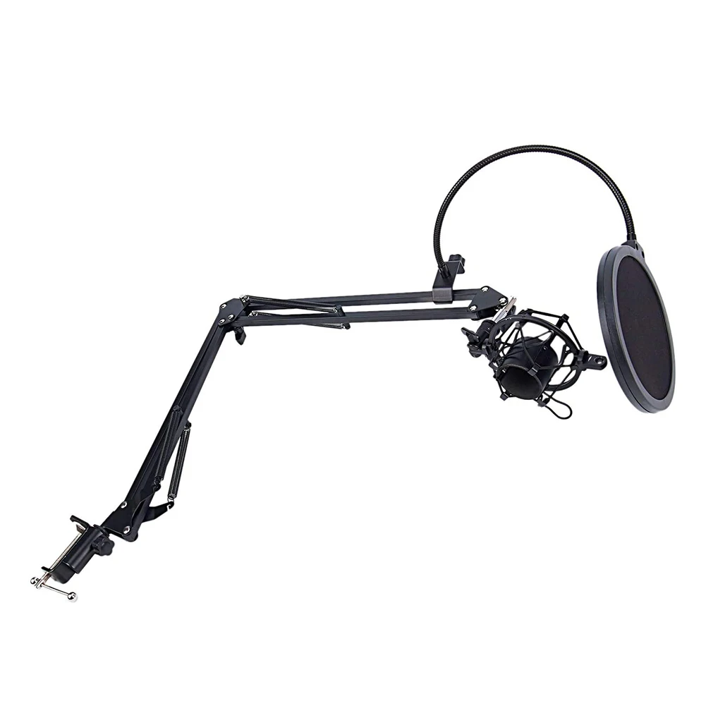 

Arm Stand For Bm800 Microphone Stand With A Spider Cantilever Bracket Universal Shock Mount Mic Holder Microphone Arm Stand