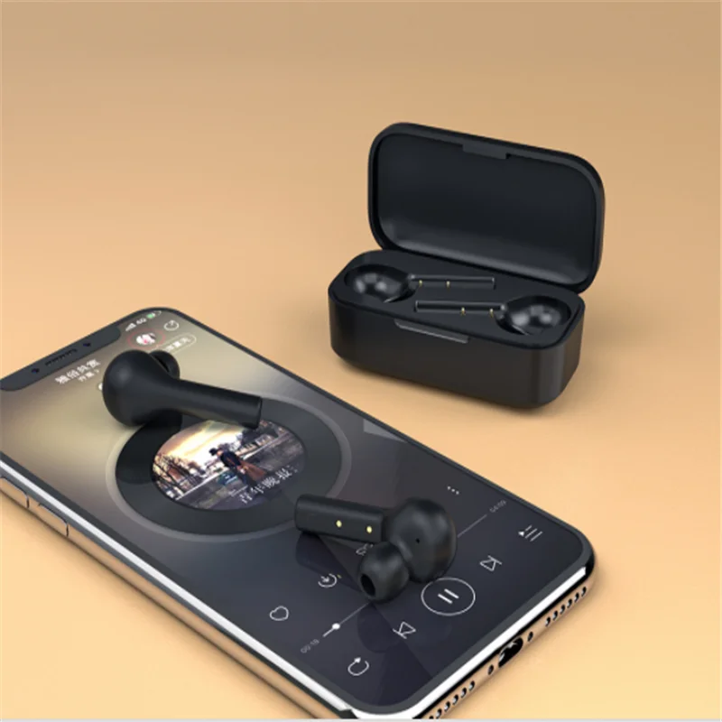  Xiaomi QCY-T5 wireless binaural game Bluetooth earphone game mode master-slave switch Bluetooth 5.0