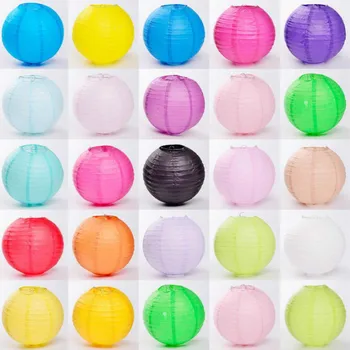 

10/15/20/25/30/35/40cm Chinese /Japanese Paper Lanterns babyshower decoration Paper balls birthday Party Decor Craft Wedding diy