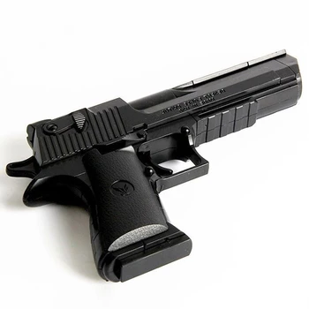

Diy Building Block Toy Gun Desert Eagle Assembly Toy Brain Game Model Plastic Children's Toy Pistol Birthday Gift