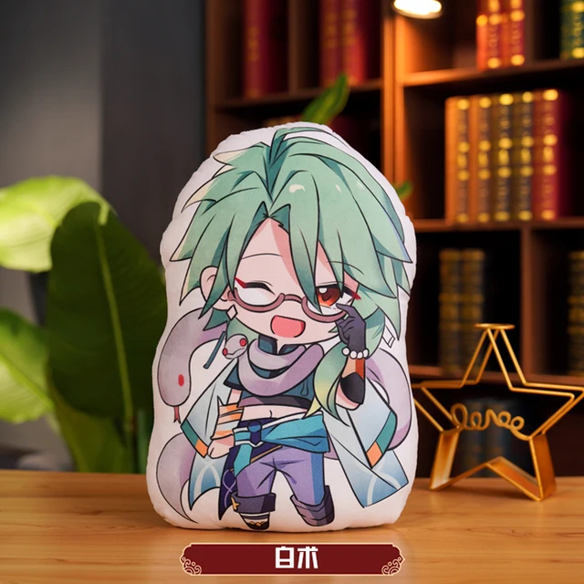 Genshin Impact Zhongli Tartaglia Xiao Venti Diluc Kaeya Paimon Keli Cosplay Anime Plush Toys Kawaii Cartoon Pillow Specification Baishu