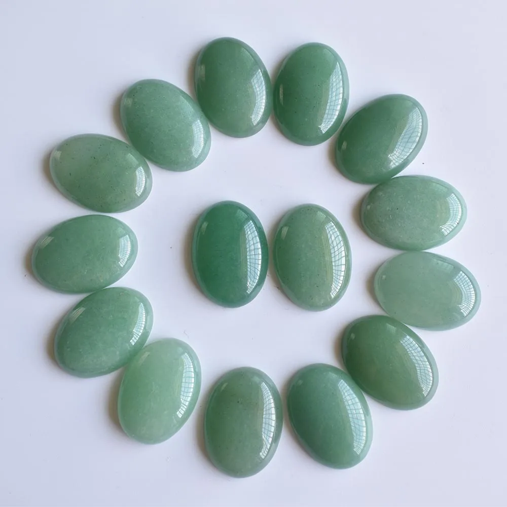 무료 배송 20 개/몫 도매 18x25mm 2020 뜨거운 판매 천연석 혼합 타원형 CAB CABOCHON 눈물 구슬 보석 만들기위한