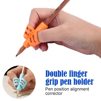 

Writing Posture Trainer Pencil Holder School Supplies Stationery Kids Correcting 4pcs/Lot Rubber Professional Durable