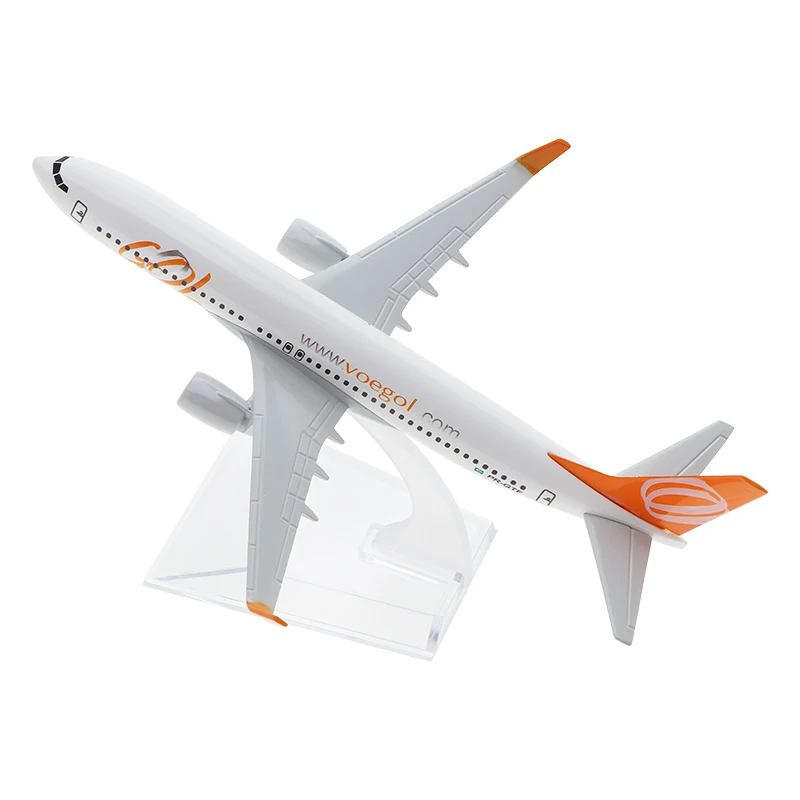 Модель самолета Air GOL Airlines Boeing 737 B737 800 Airways модель с подставкой в подарок 16