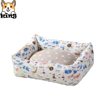 

Dogs Bed for Small Medium Large Dogs Fashuion Warm Pet House Waterproof Bottom Winter Soft Fleece Warm Cat Dogs Bed Sofa House