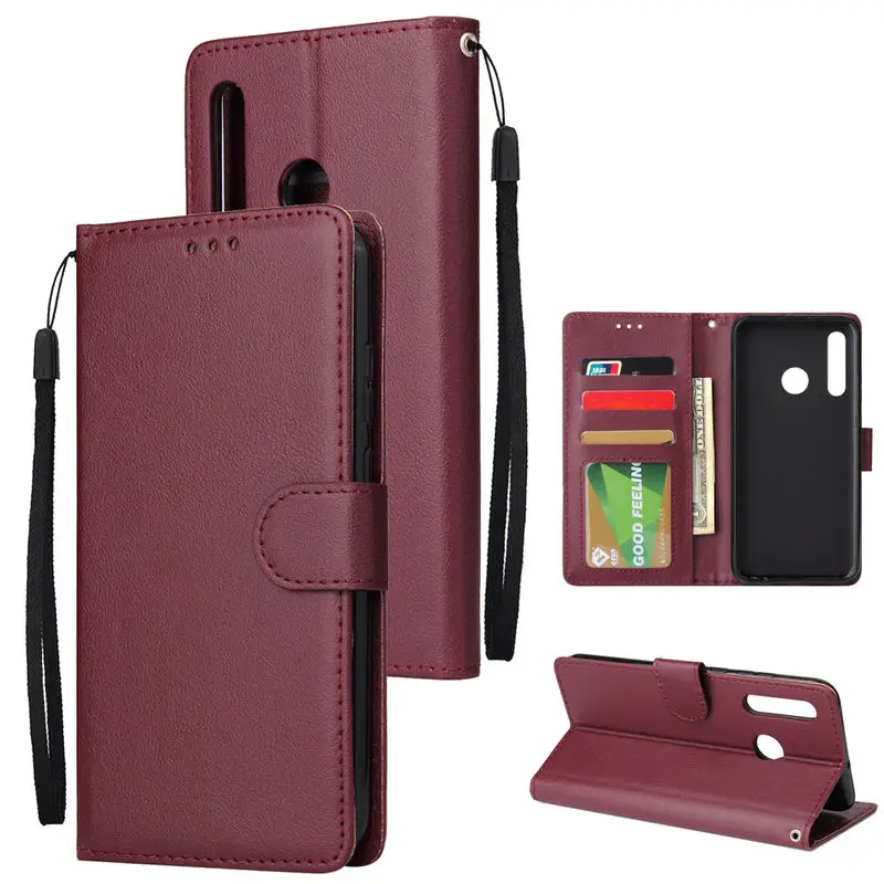 

Flip Leather Case For HuaWei P Smart 2019 Wallet Card slot Stand Back Cover For HuaWei P Smart 2019 P Smart PLUS 2019 Cover