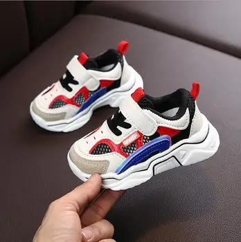 

Toddle Sandals Boys Girls Casual Shoes Mesh Ankle Sport Shoes for Children Kids Breathable Running Shoes Baby Sneakers