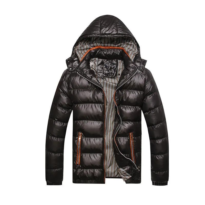 CYSINCOS зимняя куртка, пальто для мужчин, Модная хлопковая теплая Толстая парка, мужская повседневная утепленная одежда с капюшоном и длинным рукавом, ветровка