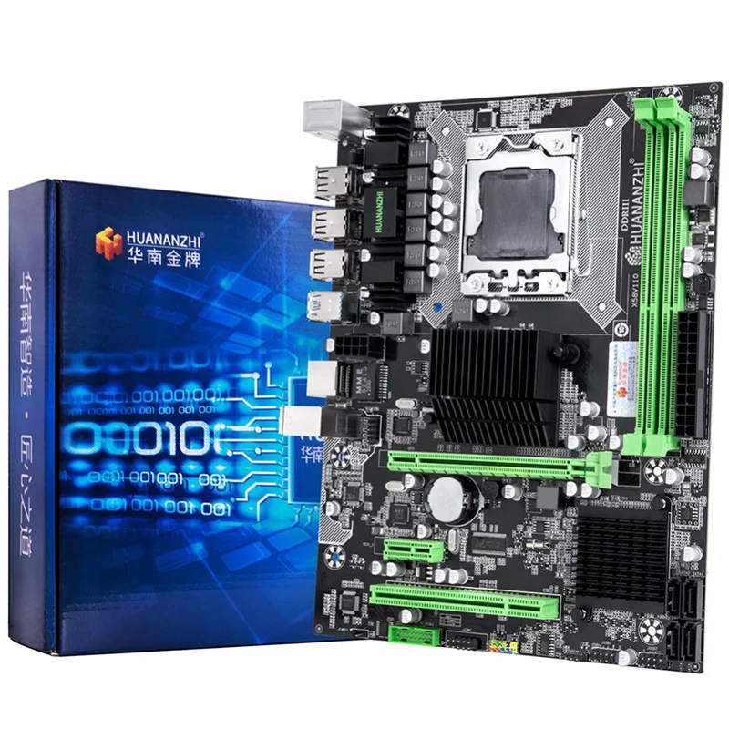 

HUANANZHI X58 Pro Motherboard for X5675 X5680 X5690 USB3.0 RAM DDR3 2 Channels Max 2x16G Memory