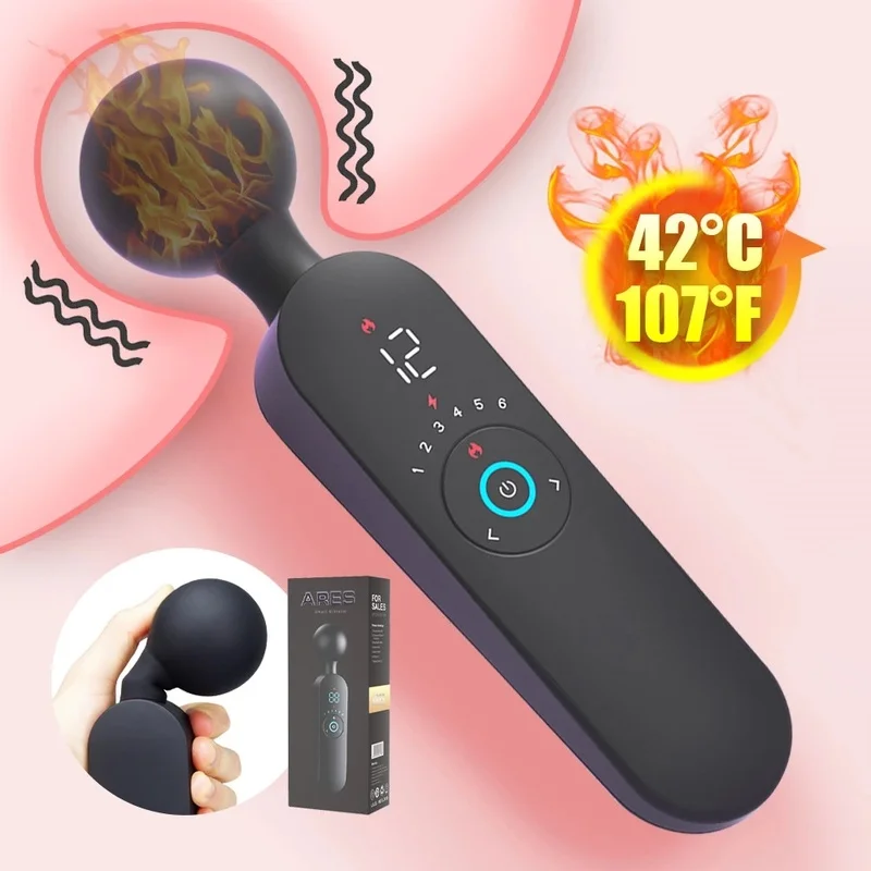 Vibrador con calefacción inteligente para mujer, estimulador del punto