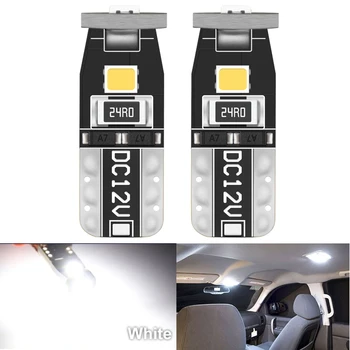 

AUXITO 2x T10 LED W5W Led Bulbs Car Interior Light Lamp for Ford Fiesta mondeo mk4 ford focus 2 focus mk1ford S-Max Kuga Mustang