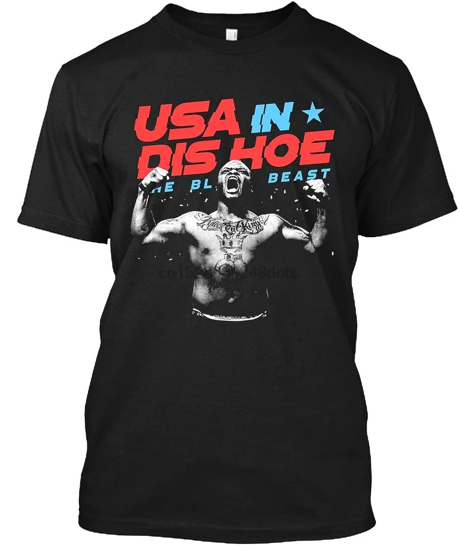 USA in DIS Hoe Derrick Lewis футболка для мужчин и женщин| |