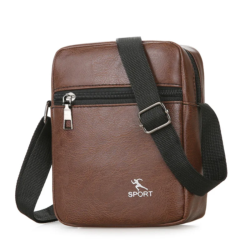 Shoulder Crossbody Bags Man Leather Bag For Men PU Leather Male