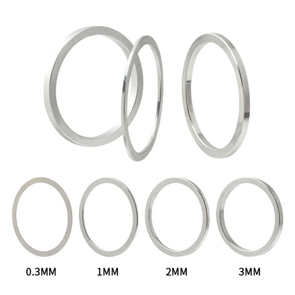 

0.3/1/2/3mm Bike Front Fork Bike Headset Ring Adjusting Washer Gasket Durable Aluminum Alloy Bicycle Parts ​for 28.6mm Fork