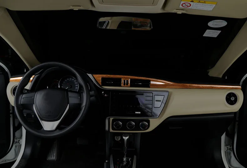 Lsrtw2017 для Toyota Corolla E210 приборной панели автомобиля окна шестерни двери вентиляционное отверстие планки интерьера аксессуары