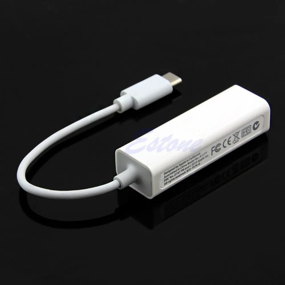 USB 3,1 Тип C USB-C HUB Ethernet сетевой карты адаптер для Macbook Win7/Win8