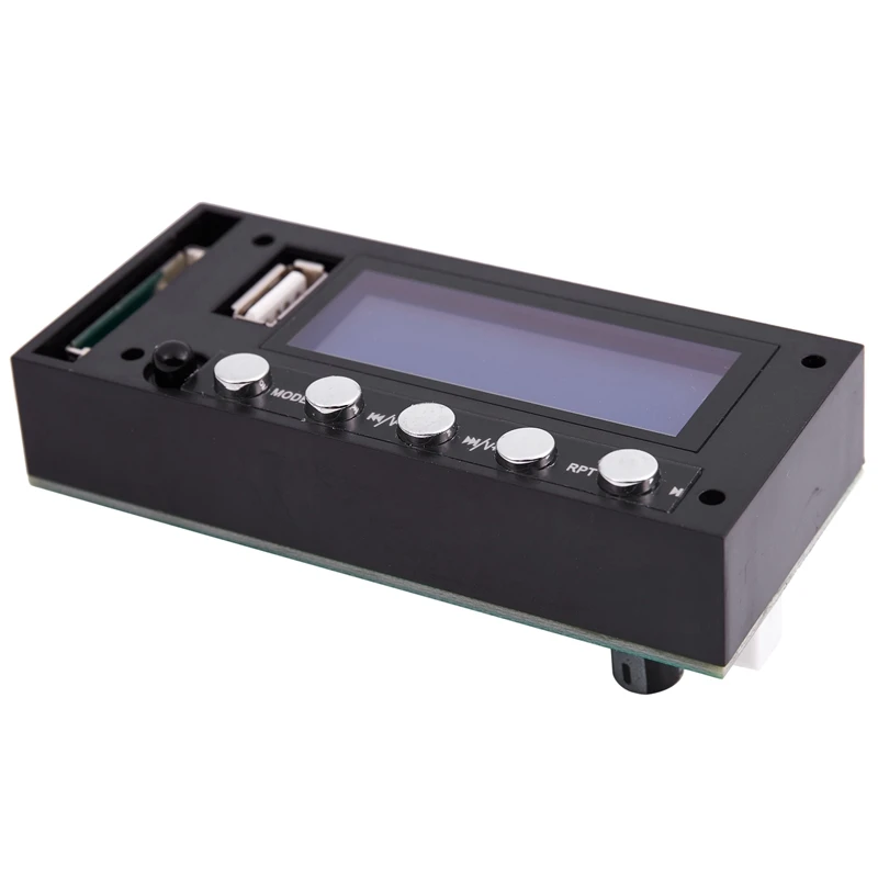 Bluetooth MP3 декодирующая плата синий экран стерео выход FM USB SD MMC WAV декодер Запись MP3 плеер аудио автомобиль