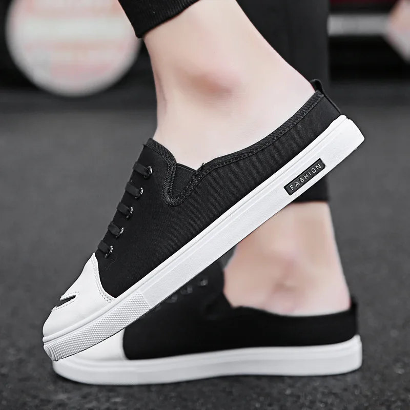 

Summer Canvas Shoes Men's Lazy Slip-on MEN'S Shoes Trend Old Beijing Cloth Shoes Breathable Men Casual Shoe
