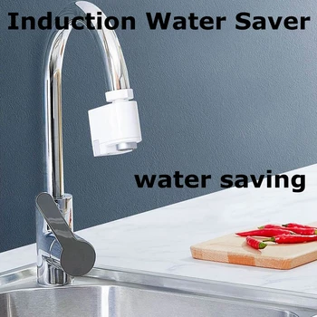 

Induction Water Saver Intelligent Anti-overflow Infrared Induction Faucet Household Bathroom Kitchen Scouring Xiaoda Water Saver