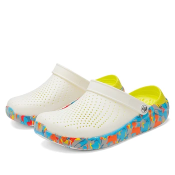 

2020 Crocks Mens Beach Sandals Summer Casual Man Croc Shoes Crocse Clogs Men Sandalias Chaussure Homme Slippers Outdoor Sandales