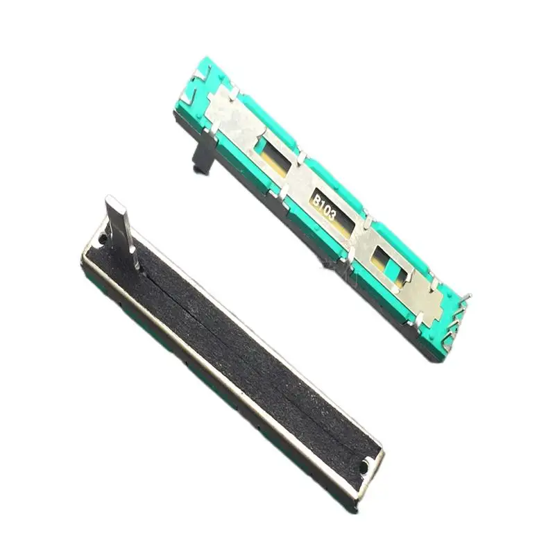 

SC4580GH B10K - 15 c 6 cm 45 stroke double slide potentiometer 6 feet mixer is so straight