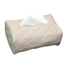 1 шт., кожаная коробка для салфеток на заднем сиденье автомобиля 16,5*11*7 см, высокое качество, ручная работа, бумажный держатель для салфеток, коробка для хранения