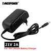 21V 2A 18650 Lithium Battery Charger for Electric Screwdriver 18V 5S Li-ion Battery Wall Charger DC 5.5 * 2.1 MM Free shipping ► Photo 1/6