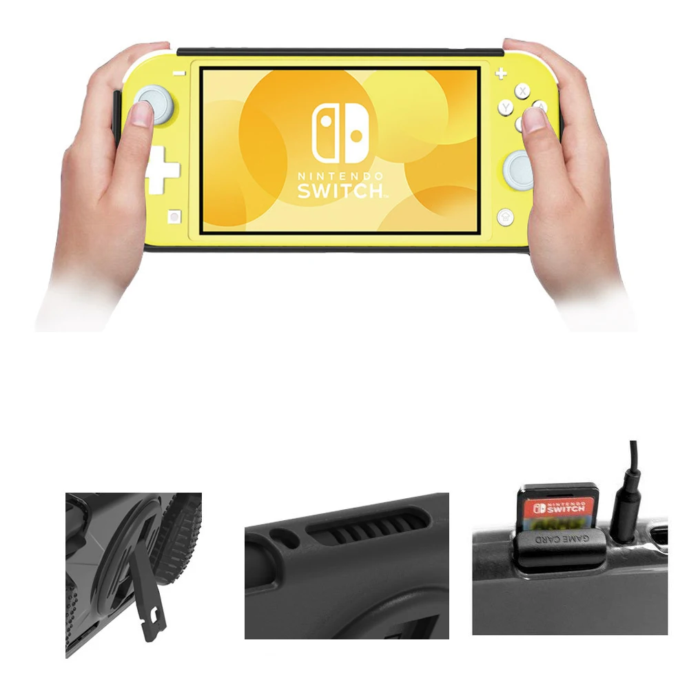 Чехол для карт Switch Lite 2020 с кронштейном и подставкой защитный чехол из ТПУ ручка