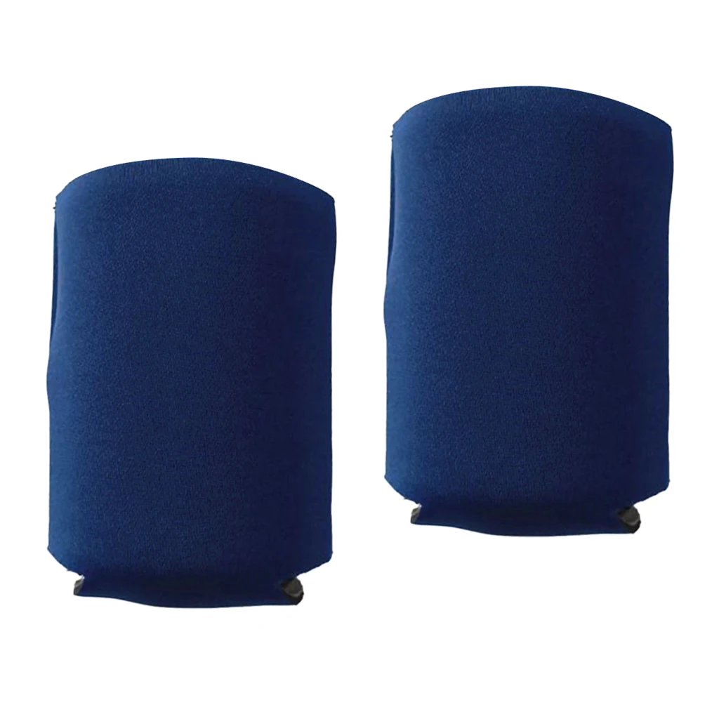 Navy Blue 2 шт. неопреновый Открытый Велоспорт MTB горный велосипед охладитель для пива бутылка для напитков Жестяная Банка охладитель изолированный рукав крышка обёрточная бумага - Цвет: Navy Blue