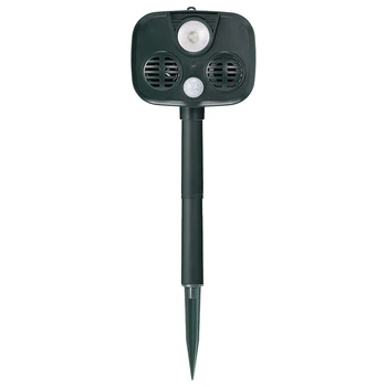 

Solar Siren Outdoor Animal Repeller Camping Anti-Theft Alarm Ultrasonic Repeller