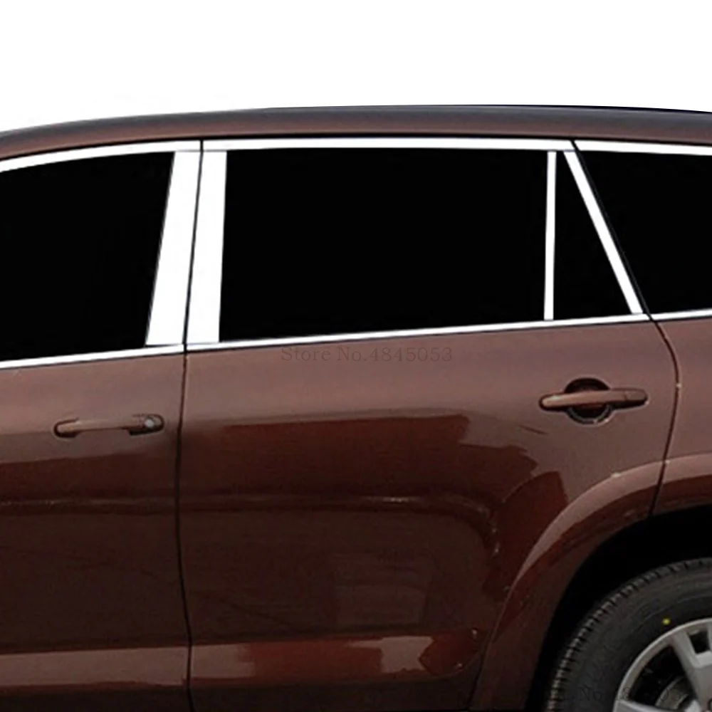 2009 2010 2011 2012 для Toyota RAV4 RAV 4 центральный столб из нержавеющей стали оконный крышка