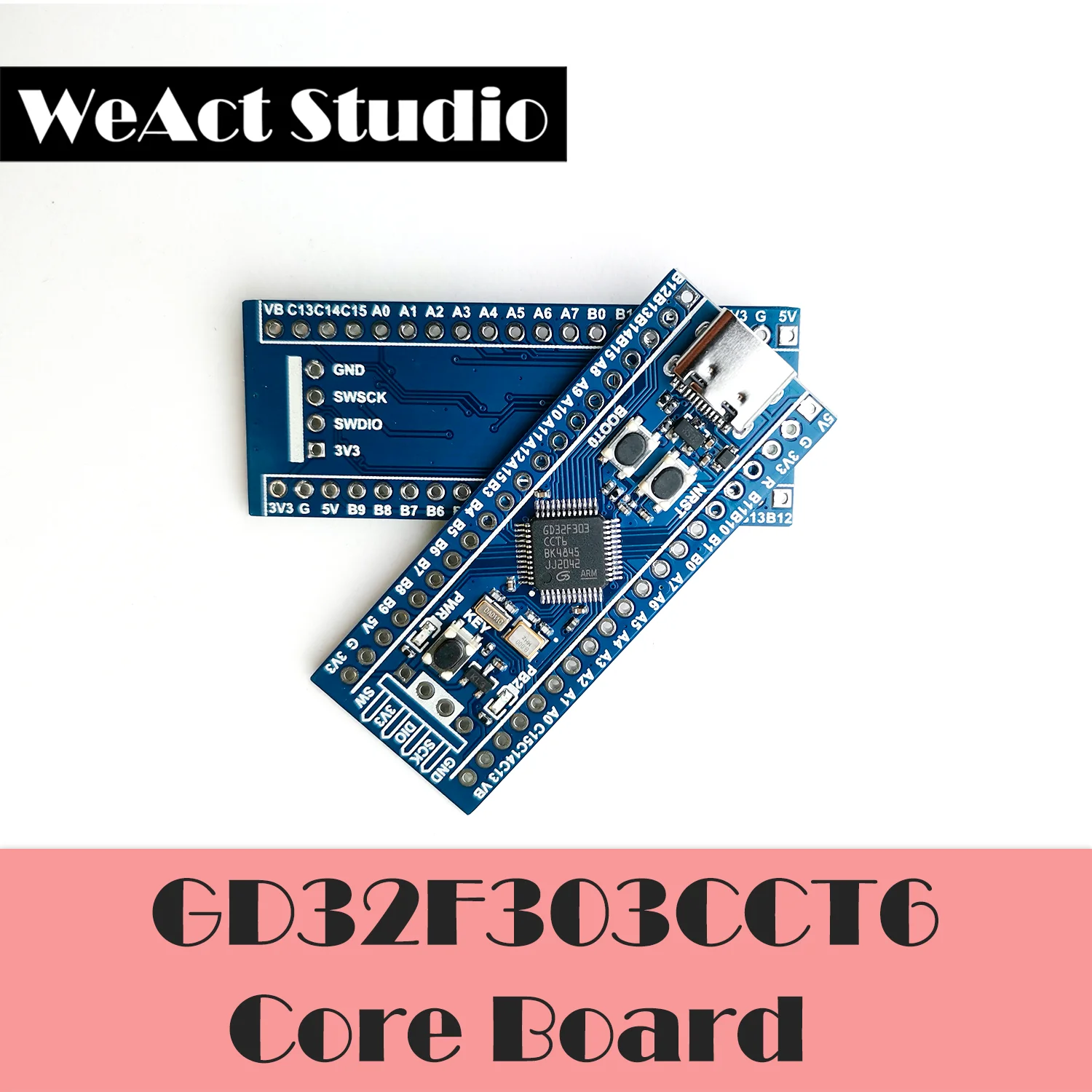 WeAct GD32F303CCT6 GD32F303 GD32 GD32F3 Core Board mini development board ai board
