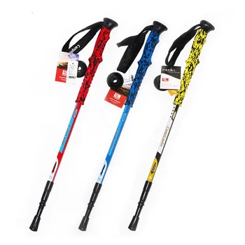 

Camping Outdoor Carbon Rod Alpenstock Ski Poles Ultra-Light Carbon Trekking Pole Alpenstock