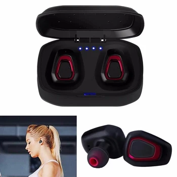 

Original Sports A7 True Wireless TWS Earphones Bluetooth V5.0 Earbud with Mic Handsfree In-Ear Headset for iPhone Android A7