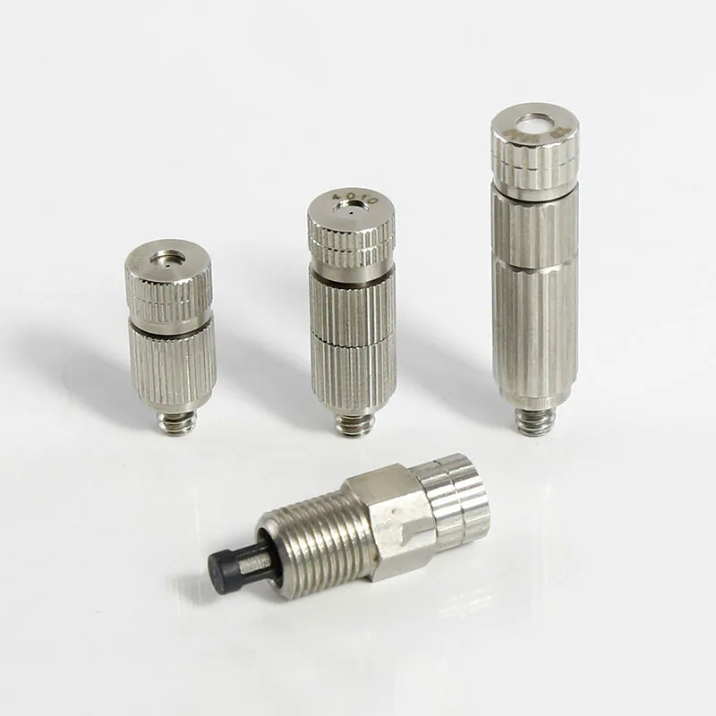Misting Fogging Spray Quick-connecting Sprinkler Push-in Low and high brass Pressure Atomizing Nozzle