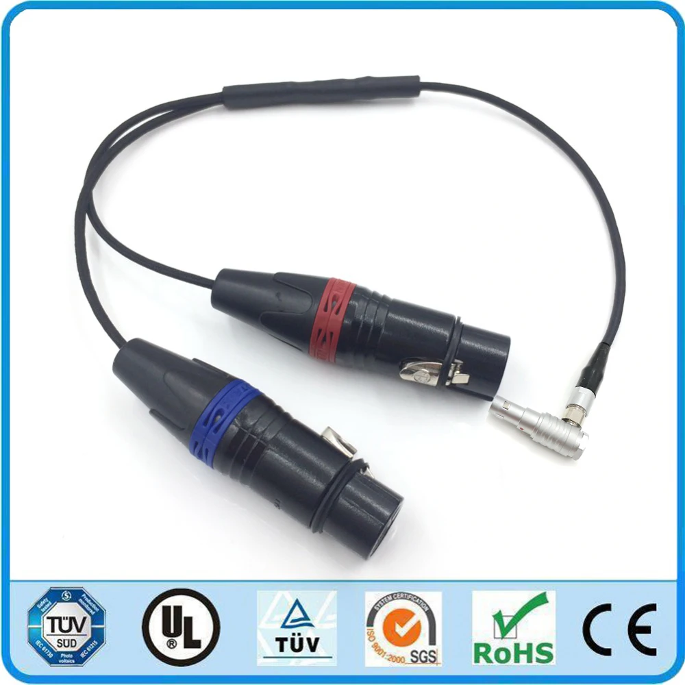 3 Pin Neutrik XLR гнездовой к mini 5 аудио вход кабель для Alexa мини Двухканальный кабель|xlr