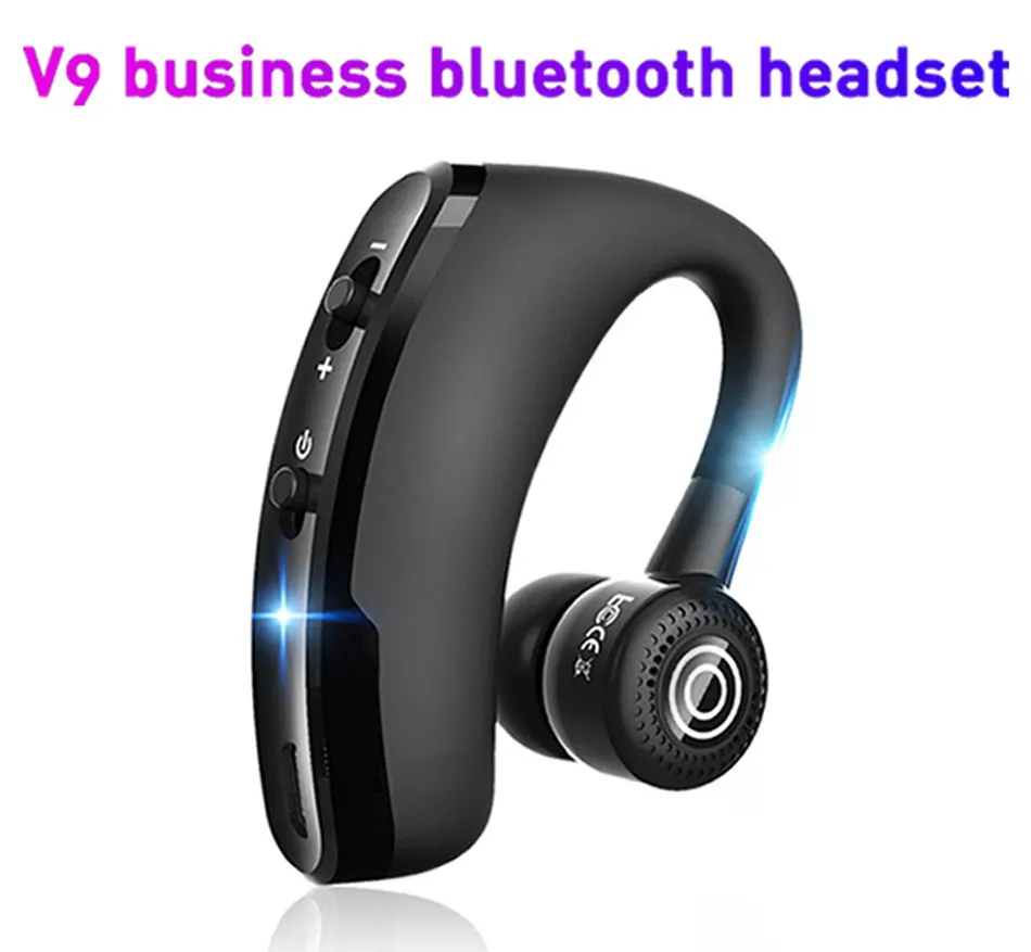 V9 новые деловые наушники Bluetooth 5 0 беспроводные гарнитура спортивные игровая