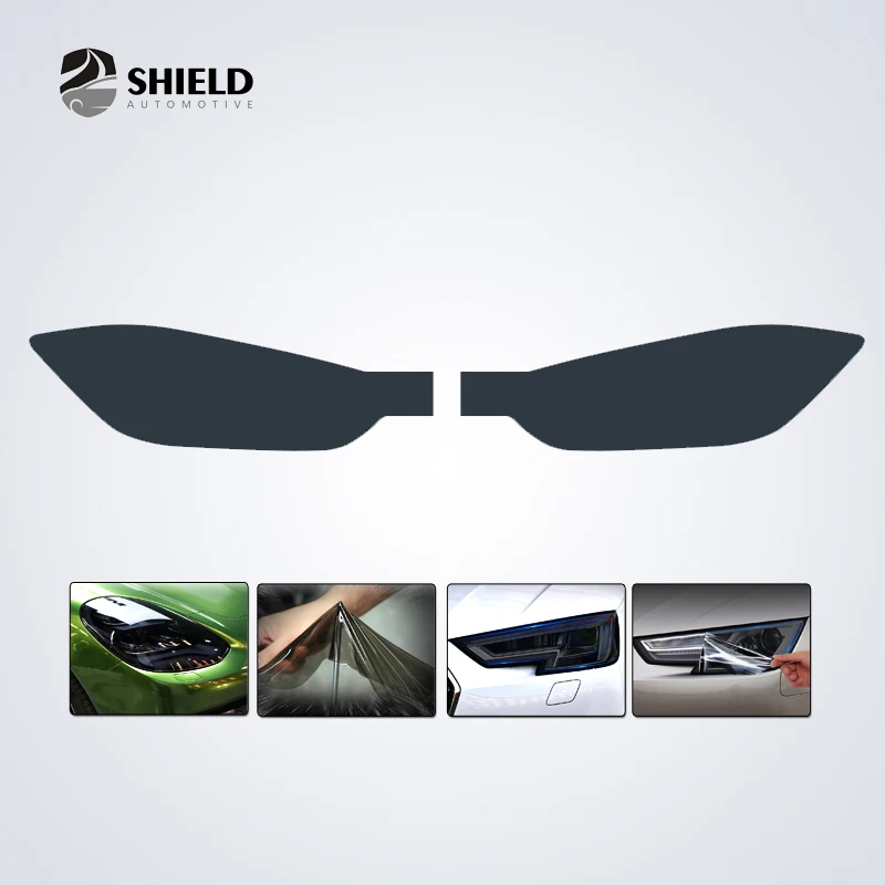 Custom fit Pre cut Headlight film Vinyl Tint car light decoration sticker for Lincoln MKZ MKC MKX Nautilus Navigator Continental |