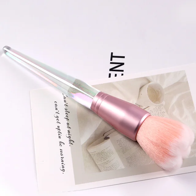 TSZS Popular Round Small Flower Brush Nail Paint Gel Dust Cleaning Brushes Make Up Brush Nail Art Manicure Tool NT-378-1