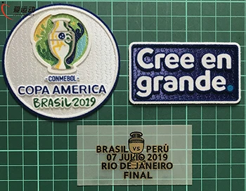 Копа Америка Бразилия матч Дата патч Бразилия Аргентина Перу Uruguay Чили описание матча+ Копа Америка рукав патч - Цвет: FINAL patch