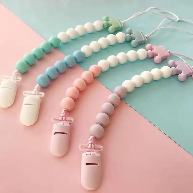 Укусы 1 шт. Детские Силиконовые Бусины Пищевой жемчуг силикон для Diy игрушка лекарственная соска клип детская продукция