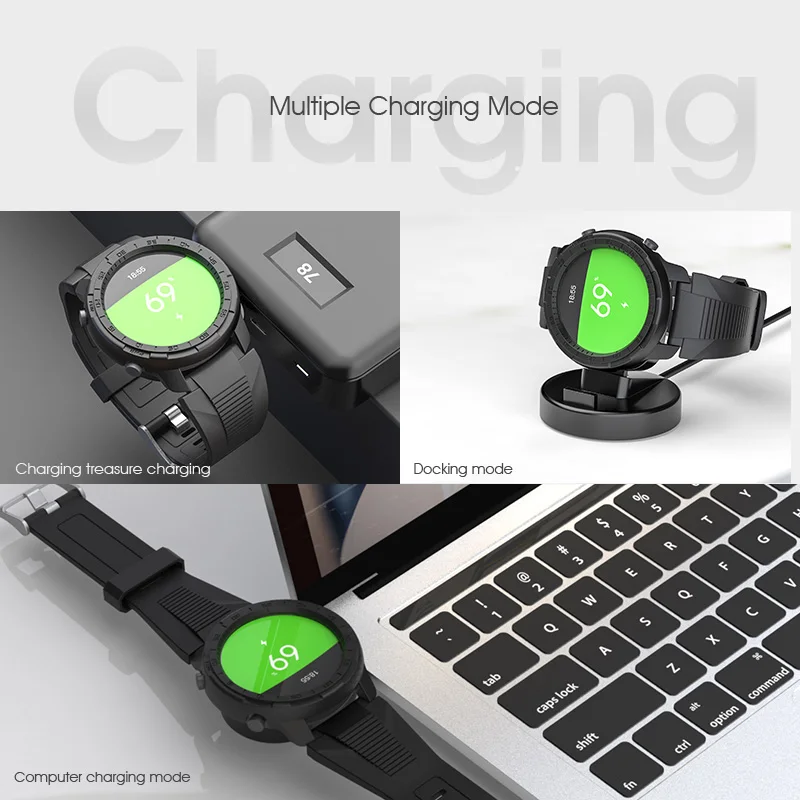 Chargers for Amazfit GTS GTR 42mm 47mm T-REX Smart Watch Accessories Wireless Fast Charging replace Dock Cradle Station MOSHOU watch charger