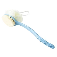 Новинка, щетка для ванны и душа для тела, отшелушивающая, с длинной ручкой, скруббер для мужчин и женщин WSH99